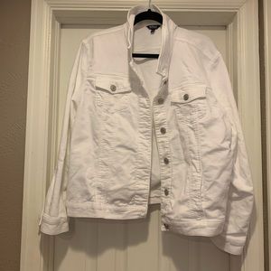 White Denim Jacket